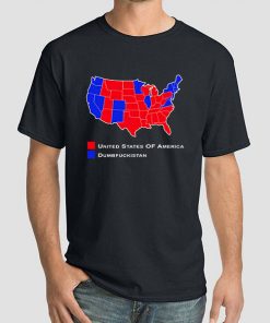 United States 2016 Election Map Shirt