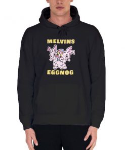 Black Hoodie Vintage 1991 Melvins Eggnog Shirt