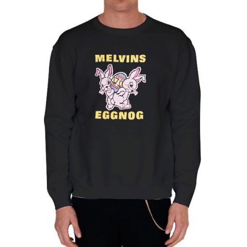 Black Sweatshirt Vintage 1991 Melvins Eggnog Shirt