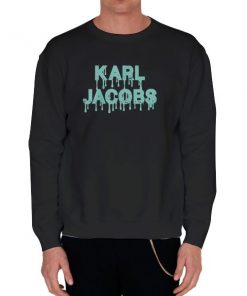 Black Sweatshirt Karl Jacobs Merch Dripped Shirt