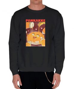 Black Sweatshirt Naughty Pancake Cum Pankakke Shirt