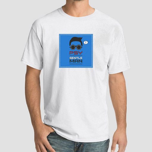 Cover Funny Psy Gentleman T Shirt