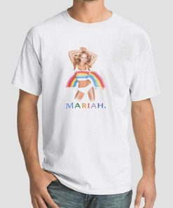 Vintage Hot Mariah Carey Rainbow Shirt