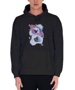 Black Hoodie Double Head Bee and Puppycat Merch Shirt