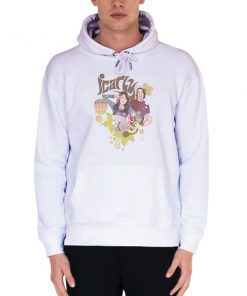 White Hoodie Spencer and Icarly Merch Shirt