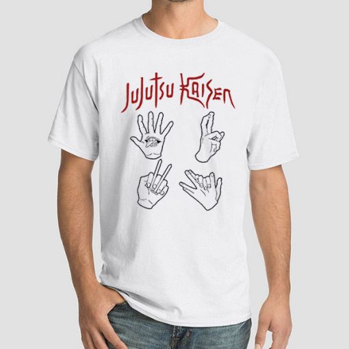 Hand Signs Jujutsu Kaisen T Shirt