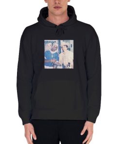 Black Hoodie Vintage Graphic Chalino Sanchez Y Tupac Shirt