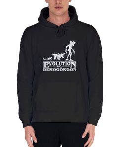 Black Hoodie Demogorgon Evolution Stranger Things Shirt