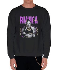 Black Sweatshirt WWE Bianca Belair Shirt