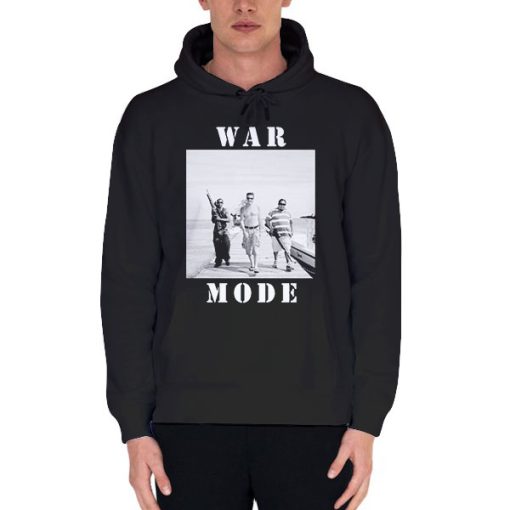 Black Hoodie Warmode Podcast Merch Funny