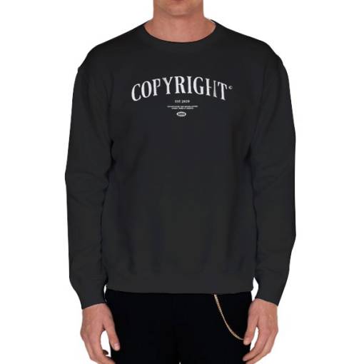 Black Sweatshirt Elliot Choy Merch Copyright