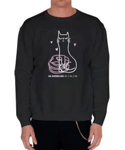 Black Sweatshirt Ha Sisters Merch Cats