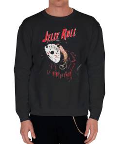 Black Sweatshirt Jason Voorhees Halloween Jelly Roll