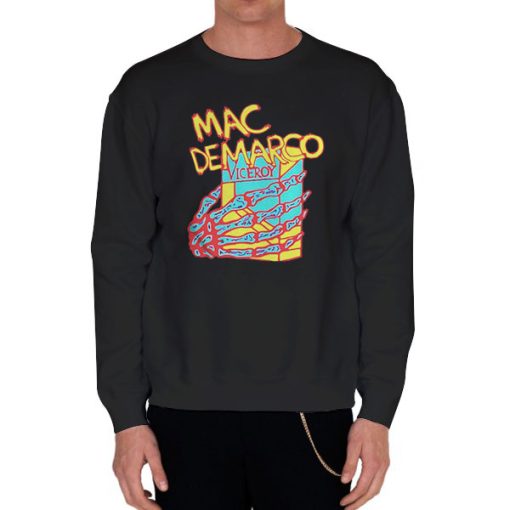 Black Sweatshirt Mac Demarco Merch Viceroy