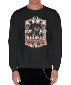 Black Sweatshirt Vintage Classic High Noon