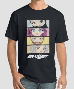 Cartoon Style Skillet Anime Shirt