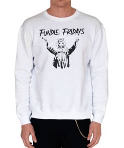 White Sweatshirt Fundie Fridays Dog