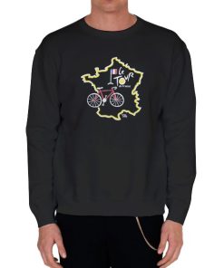 Black Sweatshirt Funny Le Tour De France