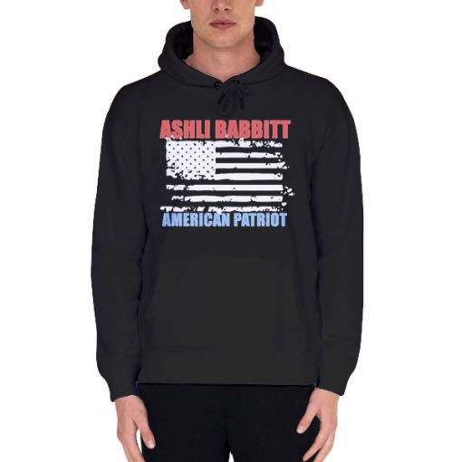 Black Hoodie American Patriot Ashley Babbitt
