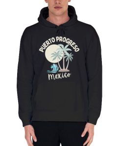 Black Hoodie Island Mexico Progreso Puerto