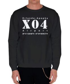 Black Sweatshirt Classic XO4 Apopka Orlando Airport