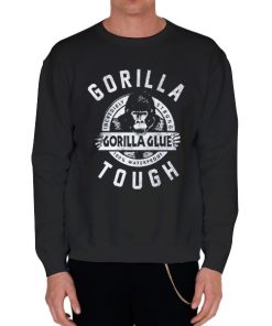 Black Sweatshirt Gorilla T Gorilla Glue Vintage