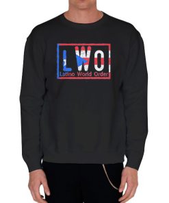Black Sweatshirt Lwo Logo Latino World Order