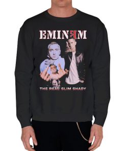 Black Sweatshirt The Real Slim Shady Vintage Eminem