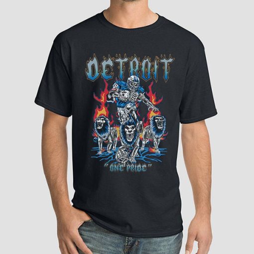 Design Skeleton detroit.pride Shirt