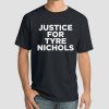 Logo Justice for Tyre Nichols Tshirt