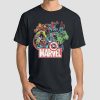 Retro All Characters Avengers Vintage Shirt