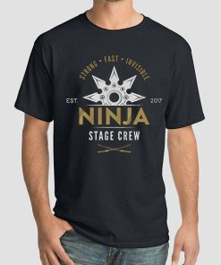 Stage Crew Shirt Ninja Est 2017