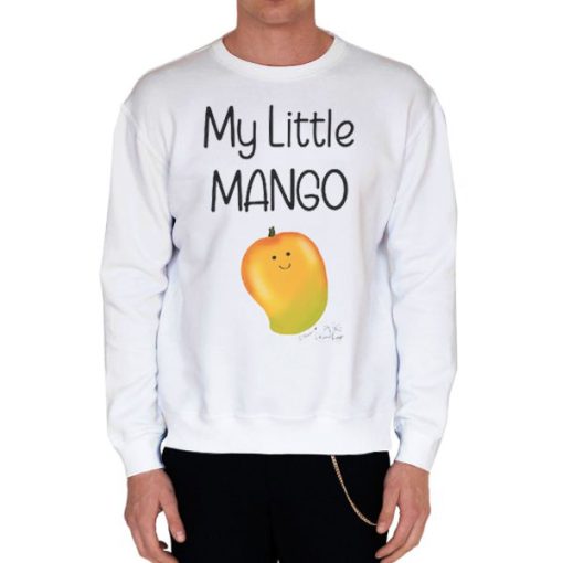 White Sweatshirt Funny My Little Mango