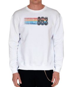 White Sweatshirt Vintage 80s Where Is 863 Area Code