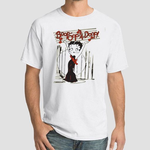Boop Oop a Doopy Betty Boop Outline Shirt