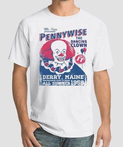Retro Pennywise Derry Maine It the Clown Shirt