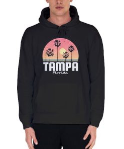 Black Hoodie Vintage Clothing Tampa Florida Beach