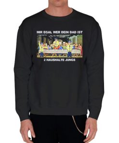 Black Sweatshirt Poster Jesus Last Supper Memes