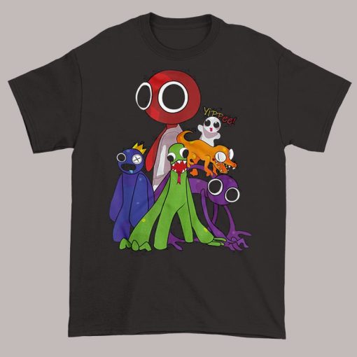 Funny Character Rainbow Friends Shirt