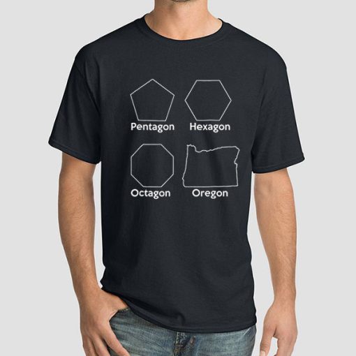 Shape Oregon Hexagon and Pentagon Shirt