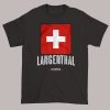Swiss Flag Langenthal Switzerland T Shirt