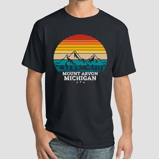 Vintage Michigan Mt Arvon Hike Shirt