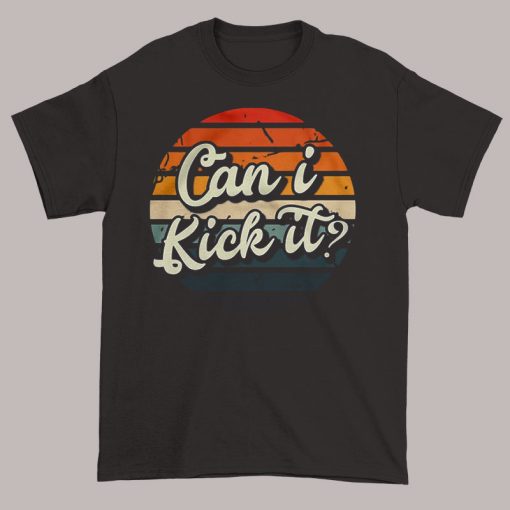 Lettering Can I Kick It Charlie Brown Shirt