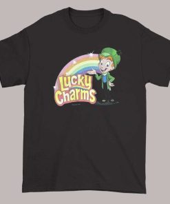 Vintage Leprechaun Lucky Charms Cereal T Shirt