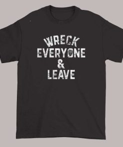 Vtg Roman Reigns Wreck Everyone and Leave Shirt