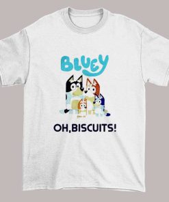 Character Bandit Heeler Oh Biscuits Bluey Shirt