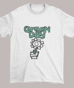 Green Day Kerplunk Flower Shirt